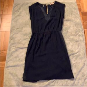 Navy blue dress